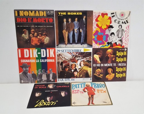 Lotto 8x45 giri - 8x45, reissue:dik