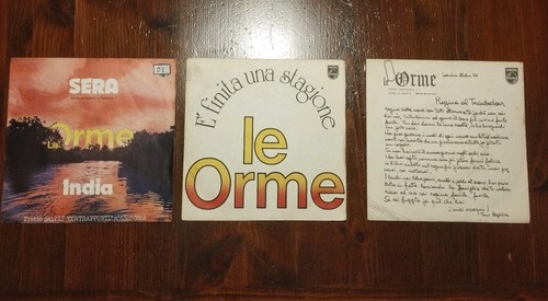 Orme lotto 3 dischi in - -,